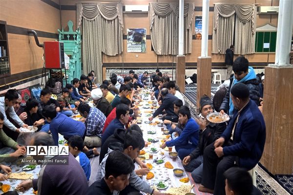 مراسم اعتکاف  در فاروج