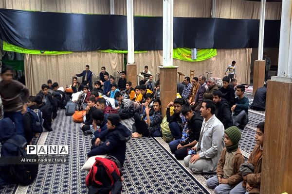 مراسم اعتکاف  در فاروج