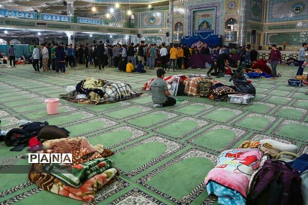 مراسم معنوی اعتکاف در  شهرکرد