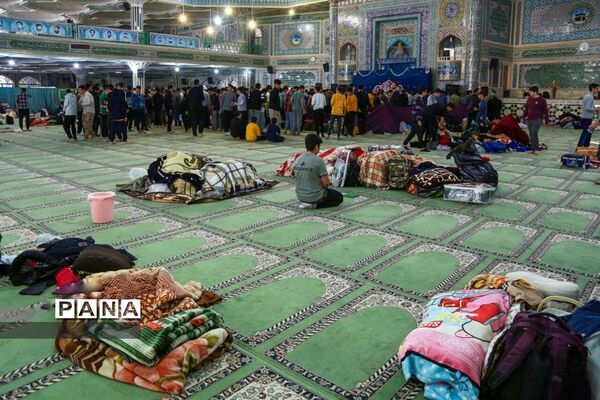 مراسم معنوی اعتکاف در  شهرکرد