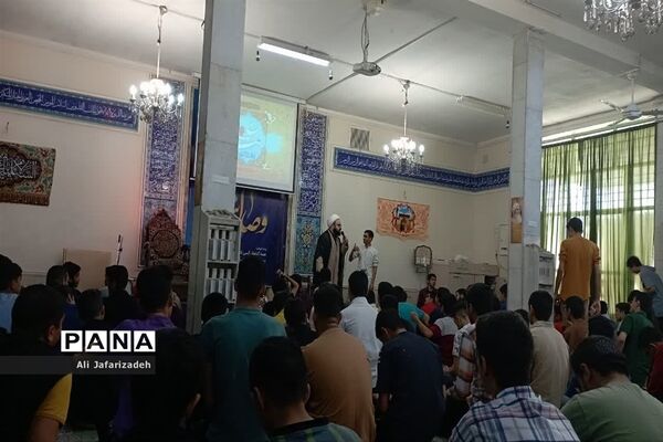 اعتکاف دانش‌آموزی مسجد بلال کرمان