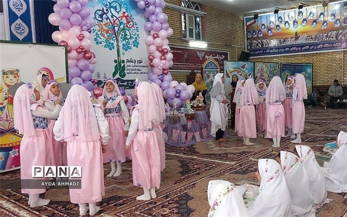 مراسم جشن تکلیف ۳۰۰ نو‌مکلف مدارس فشافویه/فیلم