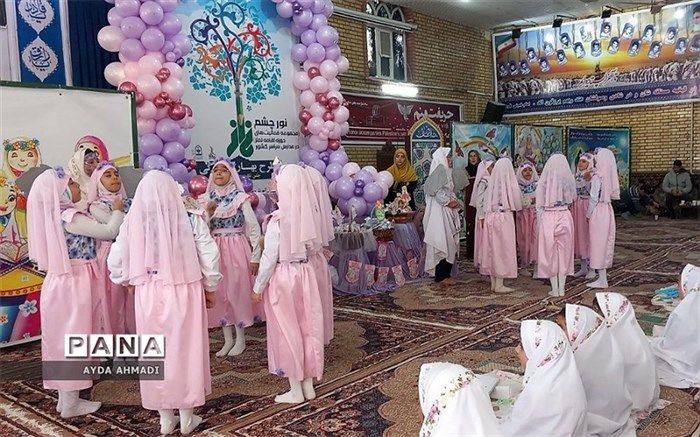 مراسم جشن تکلیف ۳۰۰ نو‌مکلف مدارس فشافویه/فیلم