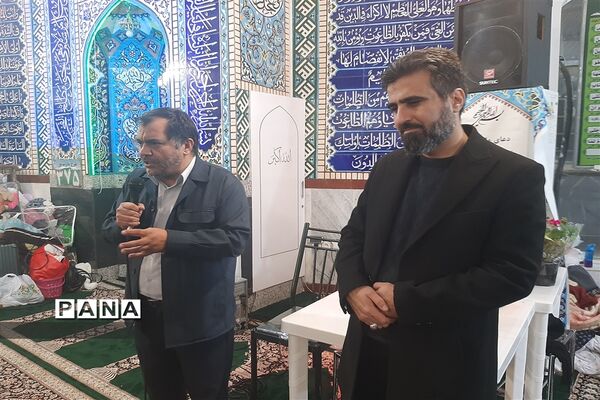 اعتکاف دانش‌آموزی دختران ناحیه شش مشهد مقدس در مسجد امام حسن  عسکری(ع)