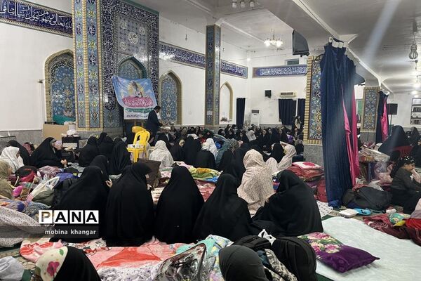 اعتکاف دانش‌آموزان در بوشهر