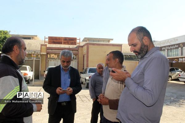 بازدید مسئولان آموزش و پرورش استان بوشهر از ساختمان جدید سازمان دانش‌آموزی استان