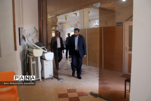 بازدید مسئولان آموزش و پرورش استان بوشهر از ساختمان جدید سازمان دانش‌آموزی استان