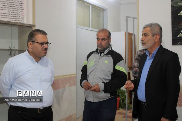 بازدید مسئولان آموزش و پرورش استان بوشهر از ساختمان جدید سازمان دانش‌آموزی استان