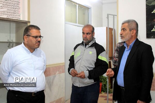 بازدید مسئولان آموزش و پرورش استان بوشهر از ساختمان جدید سازمان دانش‌آموزی استان