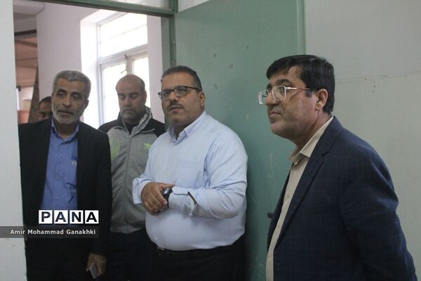 بازدید مسئولان آموزش و پرورش استان بوشهر از ساختمان جدید سازمان دانش‌آموزی استان