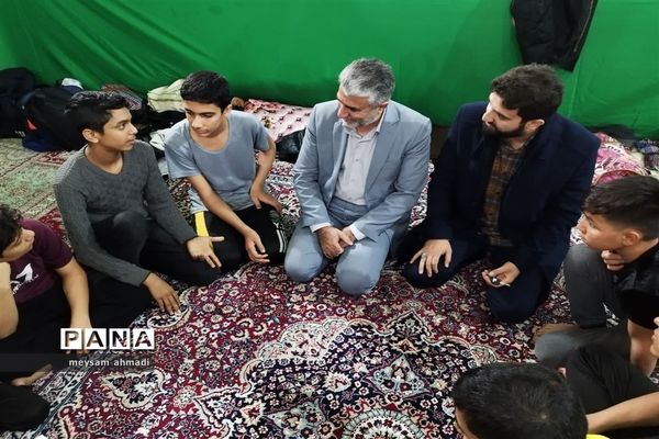 اعتکاف دانش‌آموزی در یزد