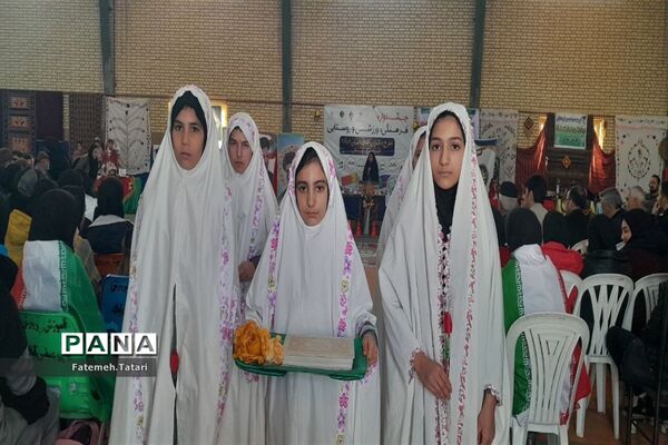 افتتاحیه جشنواره فرهنگی ورزشی طرح دختران خراسان شمالی در شهرستان بام و صفی آباد