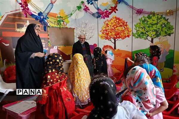 بازدید رئیس سازمان ملی تعلیم و تربیت کودک از مدارس رودان
