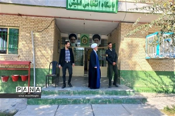 آیین نواختن زنگ انقلاب در آموزشگاه استثنایی صدرا  بجنورد