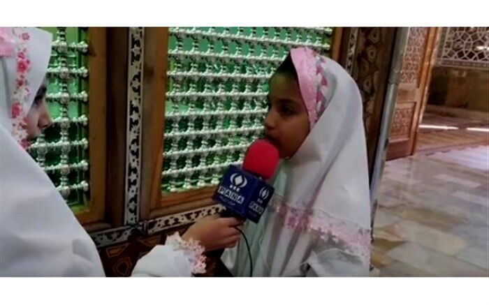 جشن تکلیف دانش‌آموزان در امامزاده شاهرضا/فیلم
