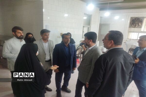 بازدید معاون تربیت بدنی و سلامت وزیر آموزش و پرورش از پارسیان