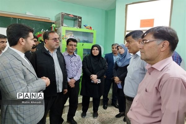 بازدید معاون تربیت بدنی و سلامت وزیر آموزش و پرورش از پارسیان