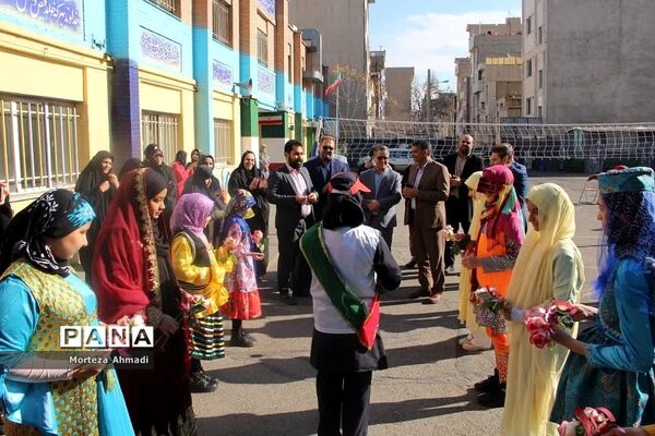 افتتاحیه طرح توزیع شیر رایگان در دبستان خبره فرشچی ناحیه ۱ شهرری