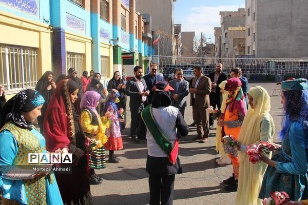 افتتاحیه طرح توزیع شیر رایگان در دبستان خبره فرشچی ناحیه ۱ شهرری