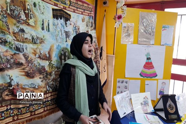 جشنواره فرهنگی هنری امید فردا در دبیرستان دخترانه آرمیتا مصلی نژاد مشهد