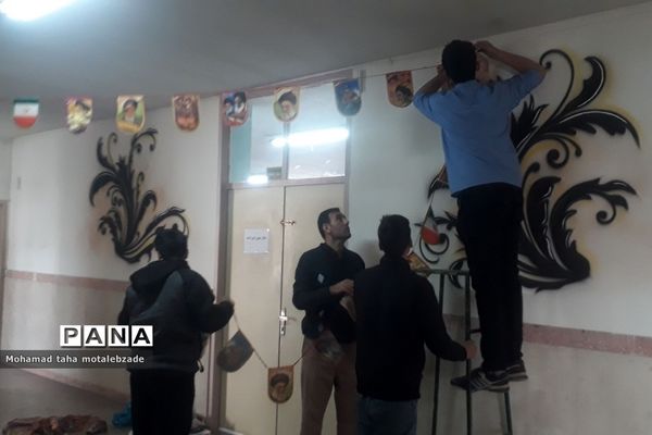 نواختن زنگ انقلاب در مدارس ناحیه 2 شهرری