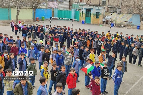 نواخته شدن زنگ انقلاب در مدارس منطقه کهریزک