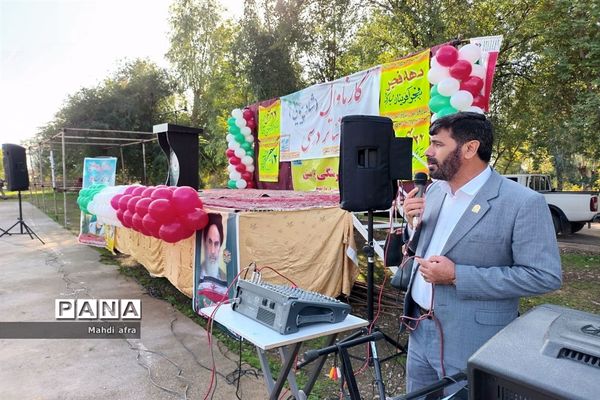 نواختن زنگ انقلاب اسلامی در مدارس شهرستان بهبهان