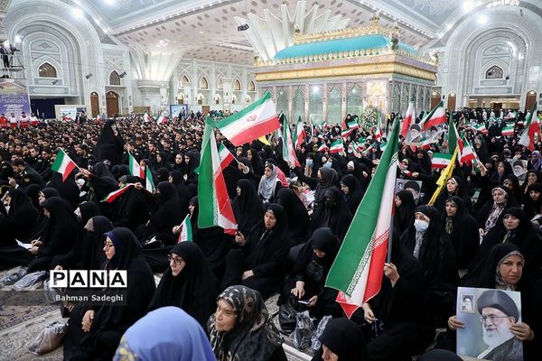 مراسم سالروز گرامیداشت  چهل‌وپنجمین دهه فجر انقلاب اسلامی