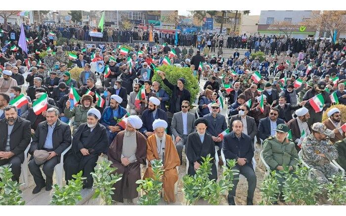 مراسم گرامیداشت ایام الله دهه فجر در خراسان جنوبی برگزار شد