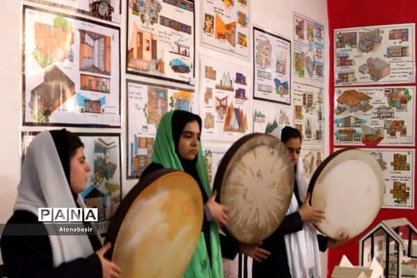 اختتامیه جشنواره فرهنگی هنری فردا در هنرستان سالور ناحیه دو شهرری