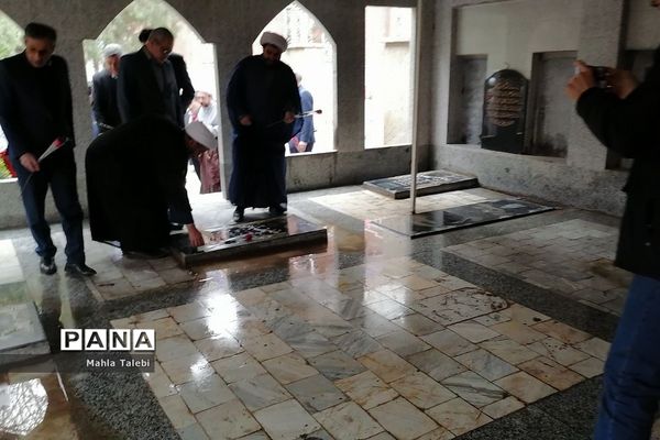 غبار روبی گلزار شهدا صباشهر