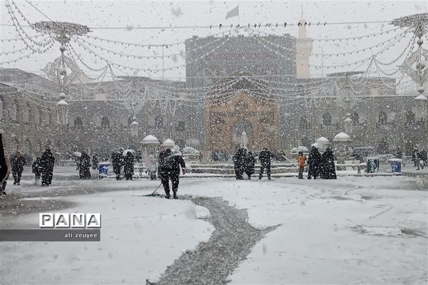 مشهد سفید پوش شد