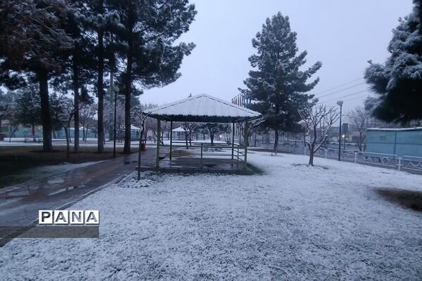 بارش برف زمستانی در فشافویه