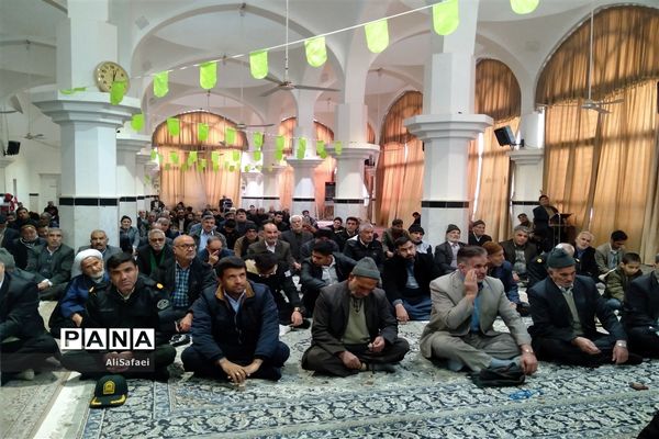 نماز عبادی و سیاسی جمعه در شهرستان خلیل آباد