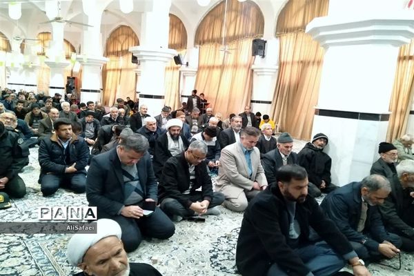 نماز عبادی و سیاسی جمعه در شهرستان خلیل آباد