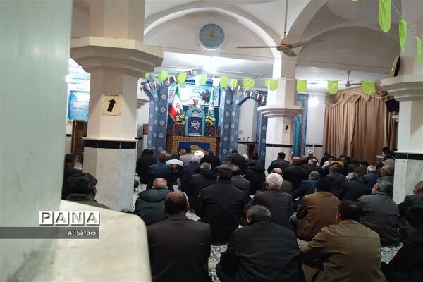 نماز عبادی و سیاسی جمعه در شهرستان خلیل آباد