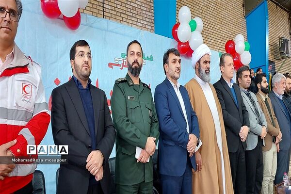رزمایش استانی دوهزار نفره یاوران انقلاب در  شهرستان ملارد