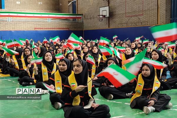 رزمایش استانی دوهزار نفره یاوران انقلاب در  شهرستان ملارد