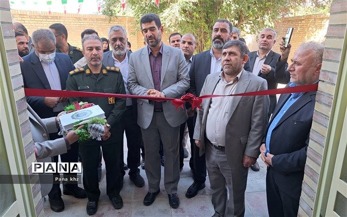 افتتاح ۳ پروژه آموزشی، ورزشی و تربیتی در رامهرمز به مناسبت دهه فجر
