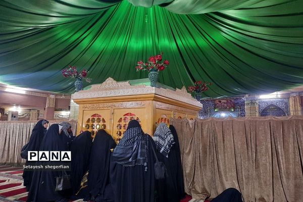 حضور دختران ناحیه ۶ مشهد در اردوی راهیان نور