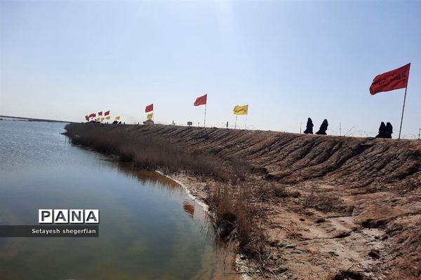 حضور دختران ناحیه ۶ مشهد در اردوی راهیان نور