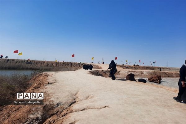 حضور دختران ناحیه ۶ مشهد در اردوی راهیان نور