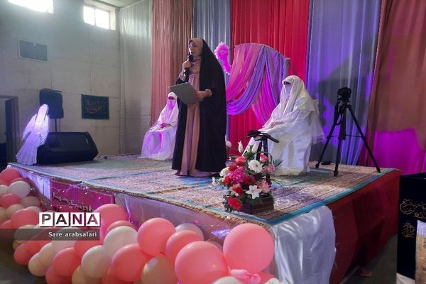 جشن عبادت و بندگی دانش‌آموزان دختر شهرستان پیشوا