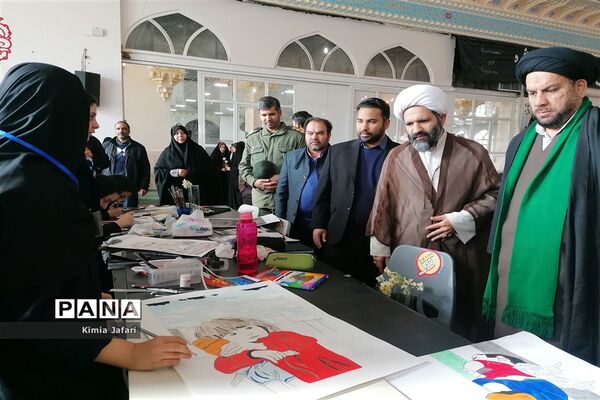 نخستین رویداد دانش‌آموزان هنرمند محور مقاومت در شهرستان کاشمر