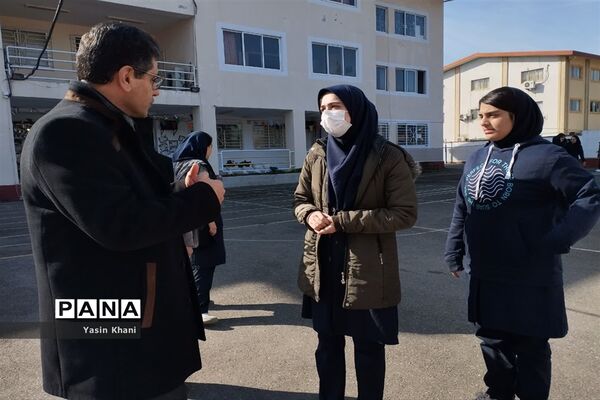 بازدید از مدارس شهرستان عباس آباد