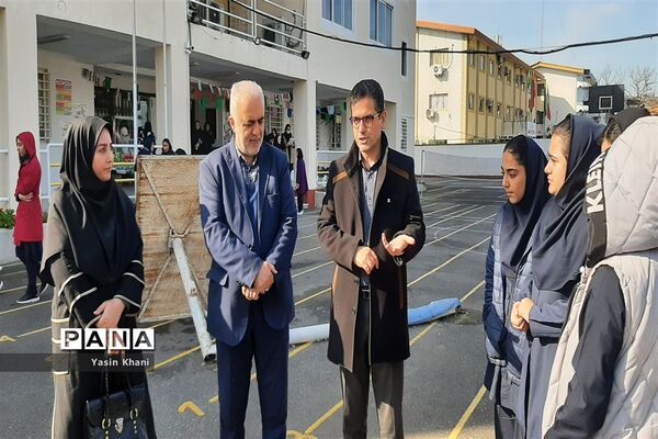 بازدید از مدارس شهرستان عباس آباد