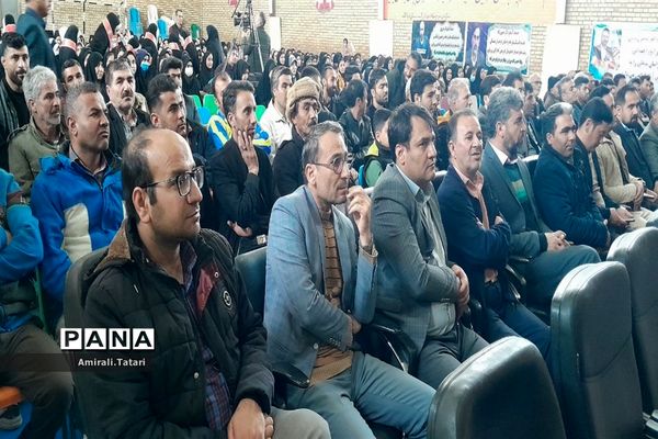 کاروان انقلاب در شهرستان بام و صفی آباد