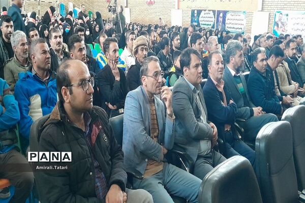 کاروان انقلاب در شهرستان بام و صفی آباد