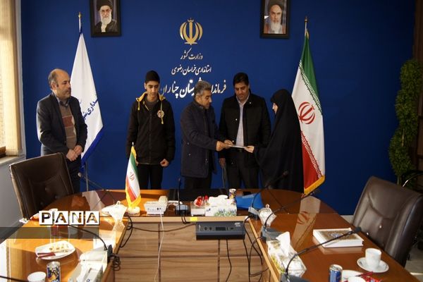 احکام دبیران قرارگاه 14 صفر 2 چناران صادر شد