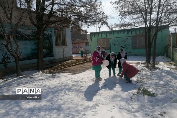 جشنواره ساخت آدم‌برفی و پرواز بادبادک‌ها در شهرستان فیروزکوه